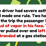 Highway Standoff: Asthmatic Driver Leaves Passenger Stranded Over Defiant Vaping