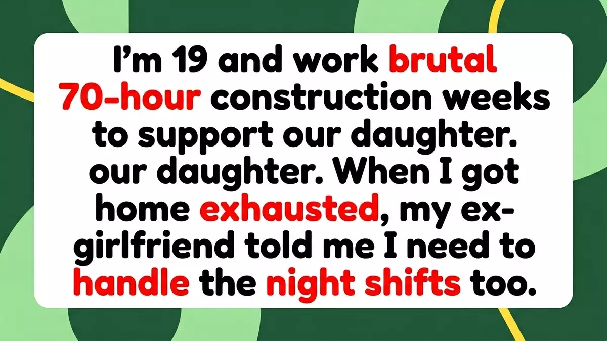 Provider vs. Caregiver: Teen Dad’s 70-Hour Workweeks Spark Fierce Co-Parenting Battle